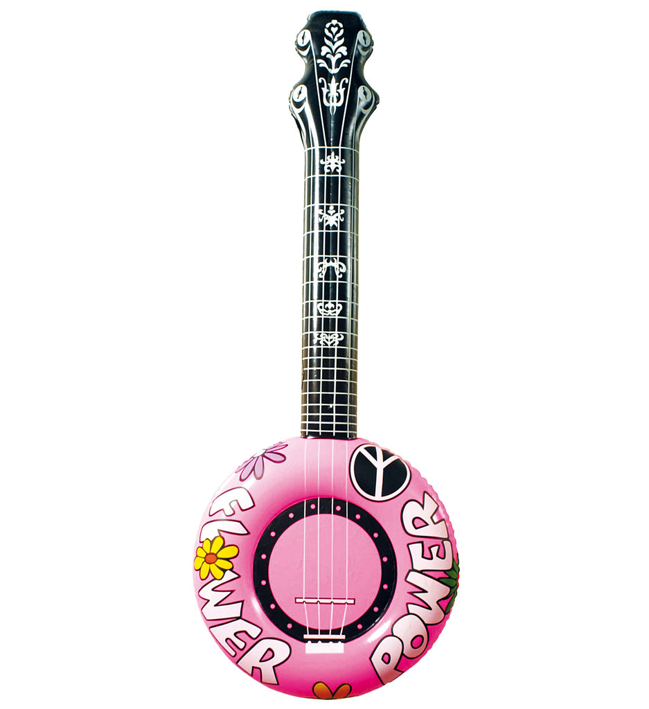 Inflatable Pink Banjo - 100cm