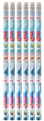 6 Mermaid Pencils