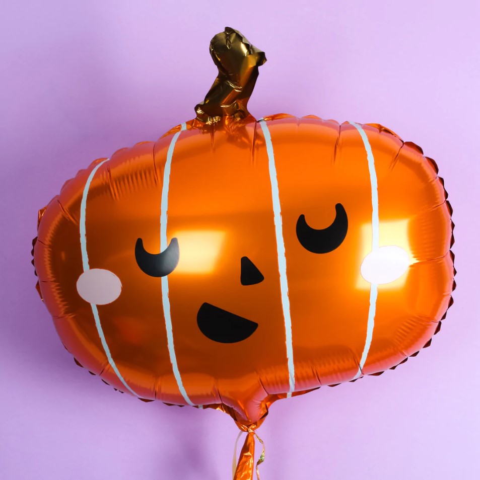 Orange Pumpkin 22" Foil Balloon