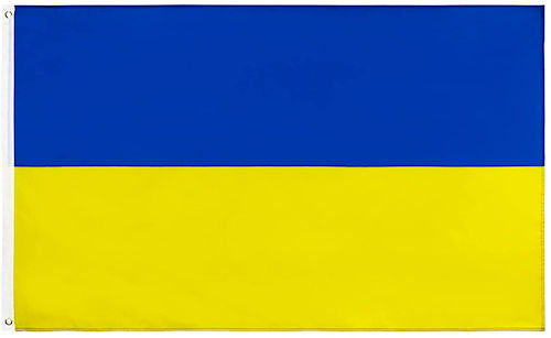 Large Ukraine 5ft x 3ft Flag