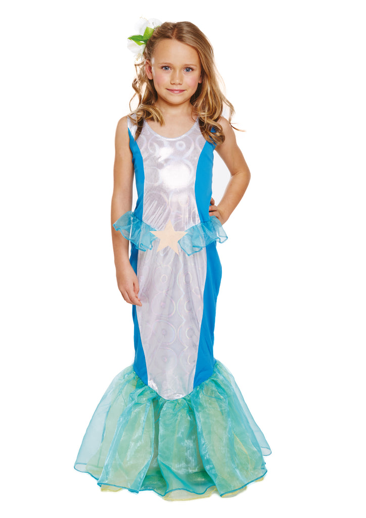 Childs Mermaid Costume 7-9 Years