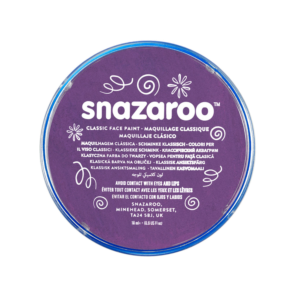 Snazaroo Purple Paint Tub
