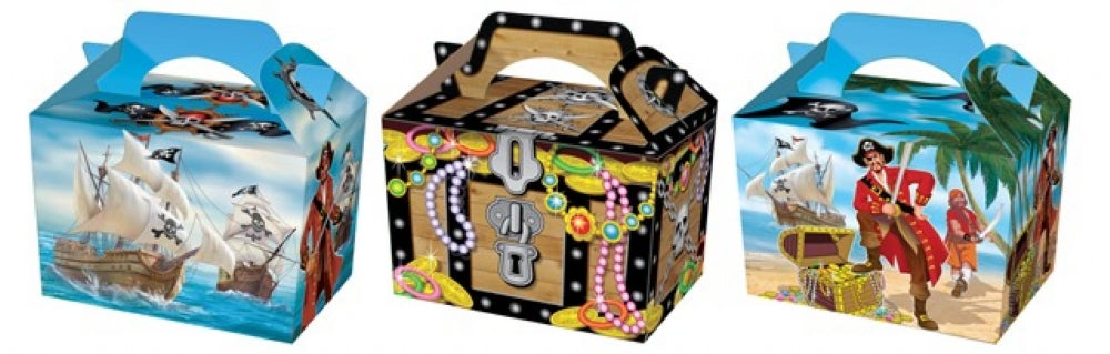 10 Pirate Party Lunch Boxes