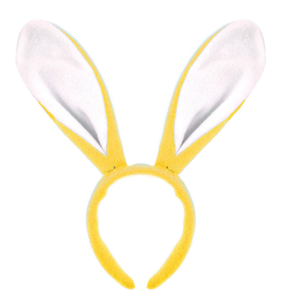 Yellow Bunny Ear Headband