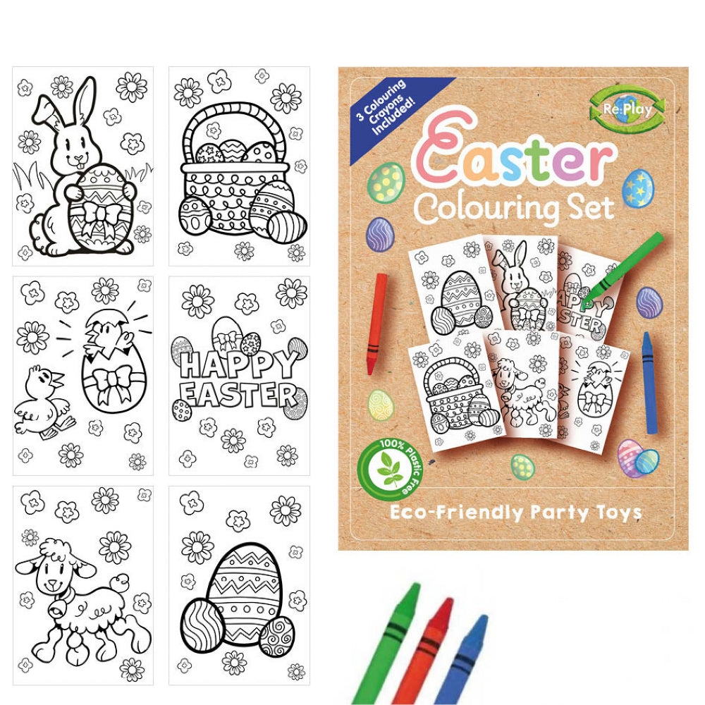 Re:Play Easter A6 Colouring Set