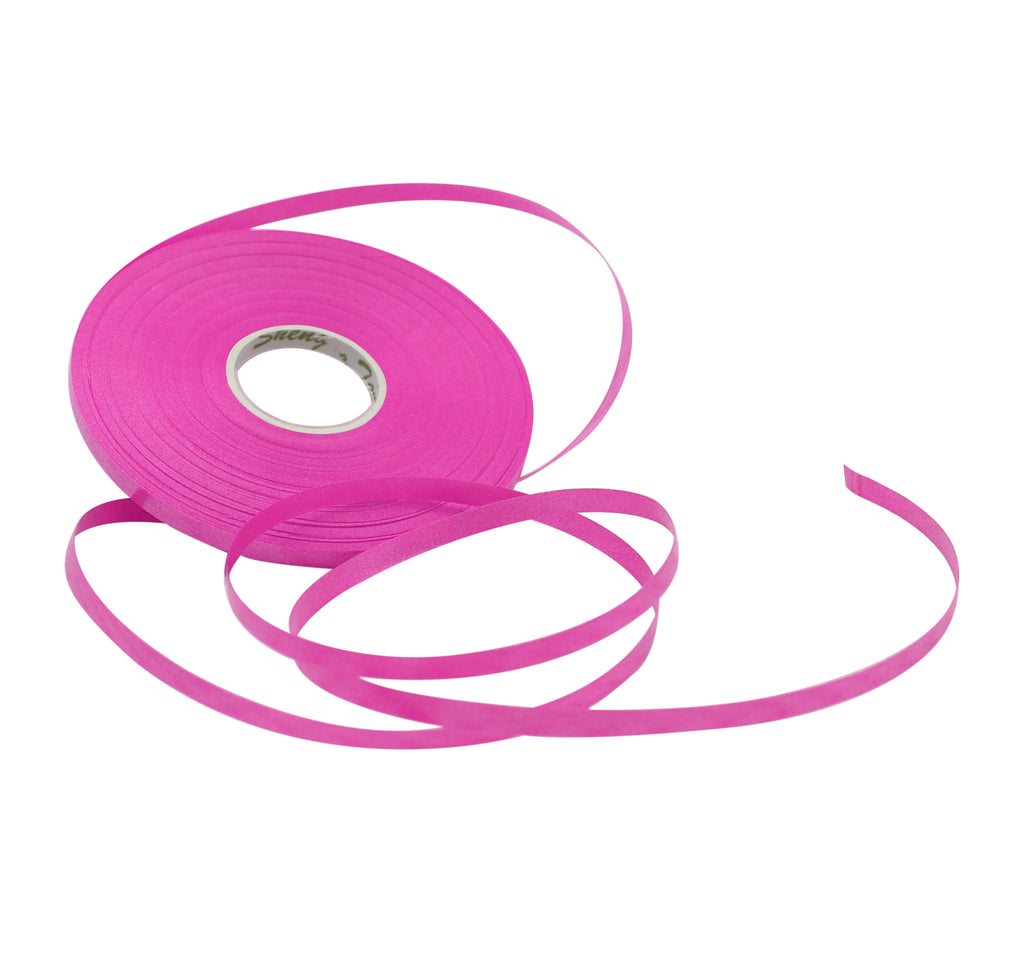 50m Hot Pink Balloon Curling Ribbon