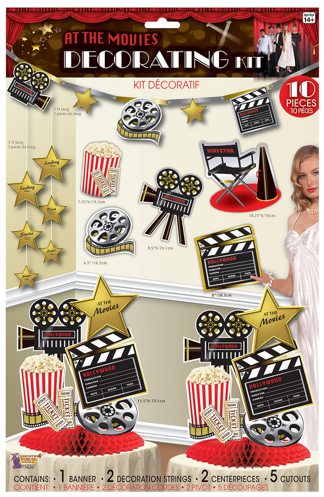 At The Movies - Room Decoration Kit