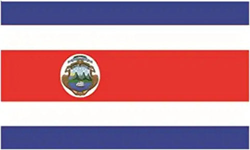 Large Costa Rica 5ft x 3ft Flag