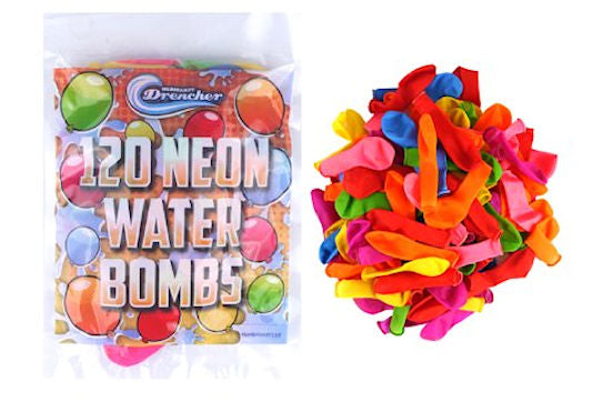 120 Neon Water Balloons