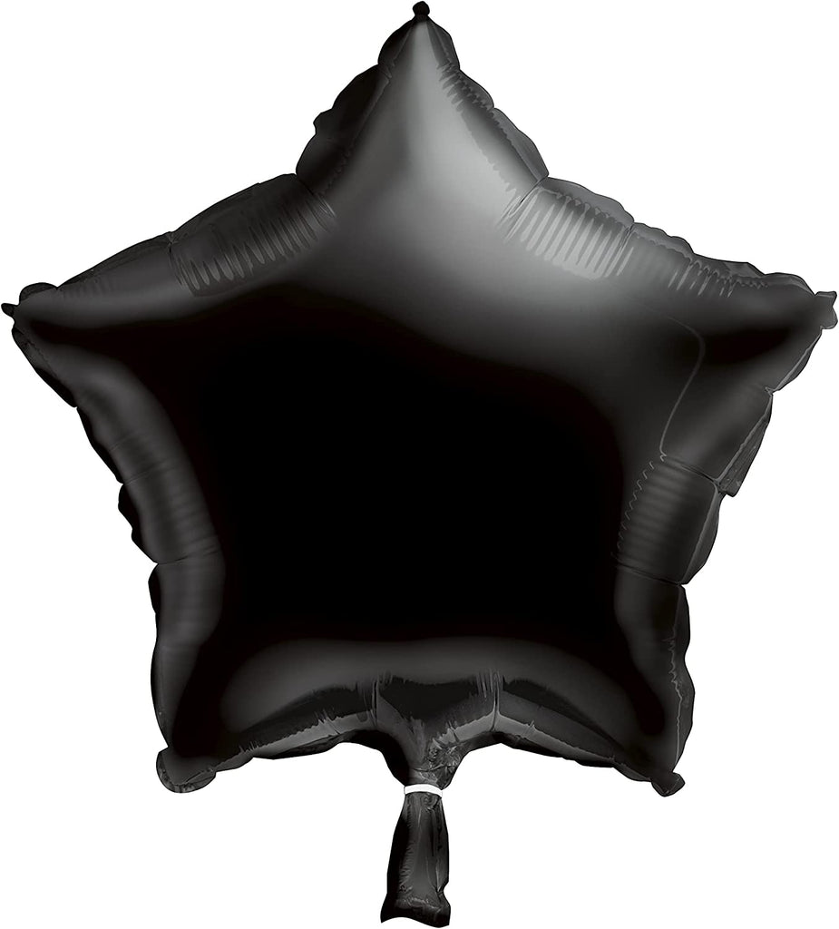 Black 18" Star Foil Balloon