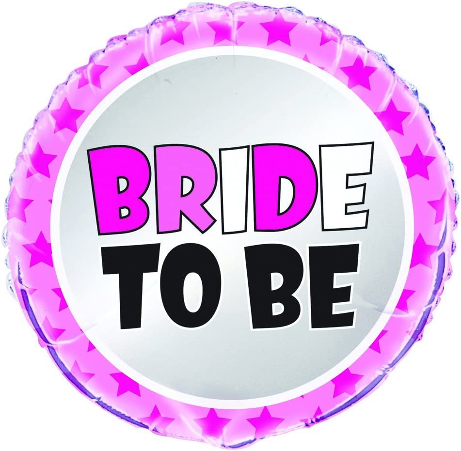 Bride To Be Pink 18" Round Foil Balloon