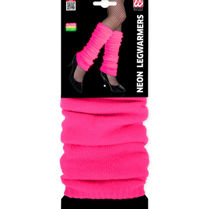 Pair of Neon Pink Legwarmers