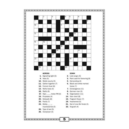 A4 Puzzle Time Book