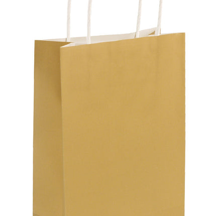 6 Gold Bags With Handles