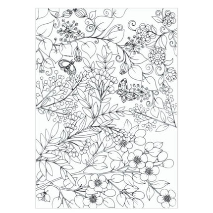 A4 Advanced Colouring Book