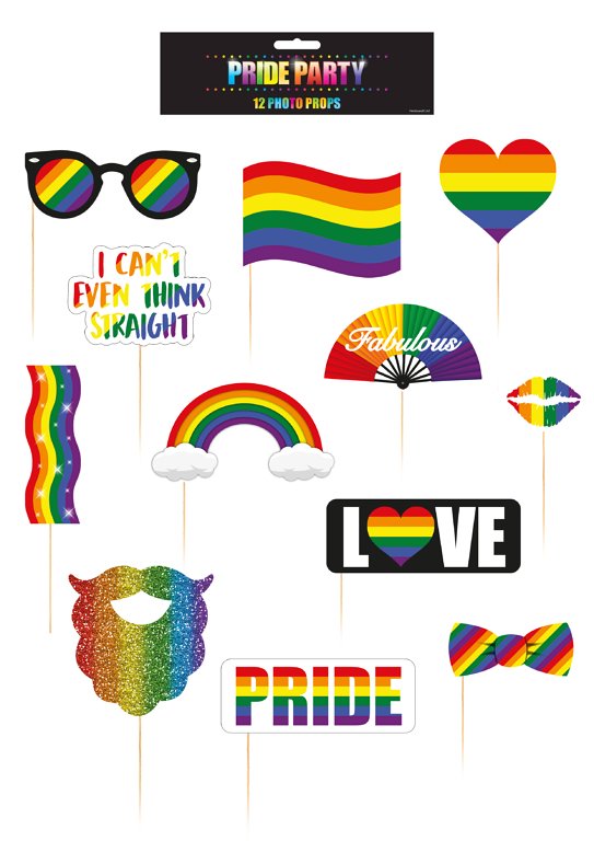 Pride Photo Prop Set