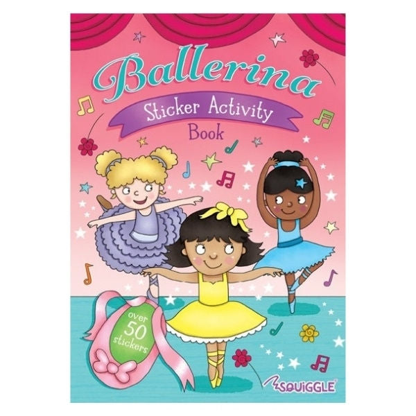 A4 Mermaid/Ballerina Sticker Activity Book