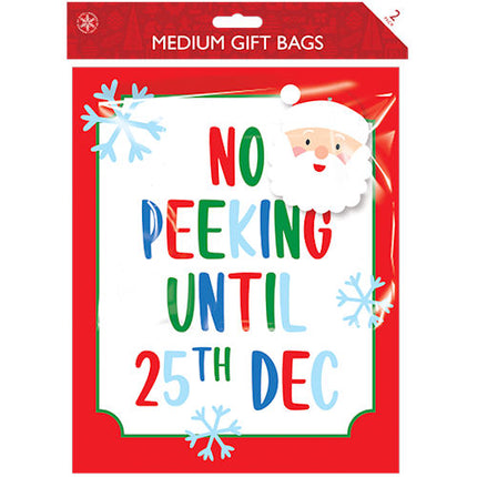 Christmas Medium Cute Gift Bags