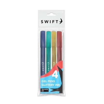 4 Glitter Gel Pens