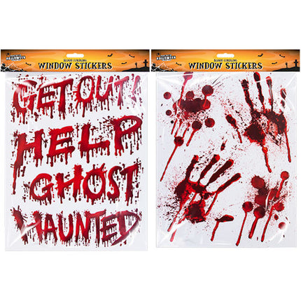 Halloween Blood Window Stickers