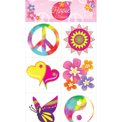 6 Hippie Tattoos