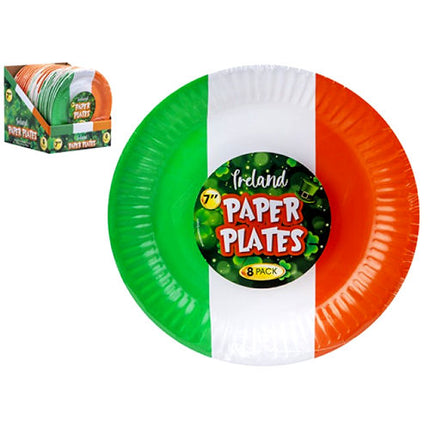 8 Ireland 7" Paper Plates