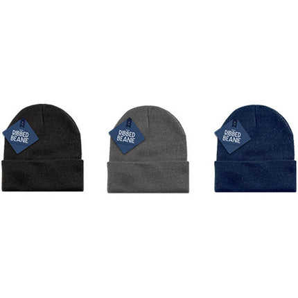 Men's Ribbed Beanie