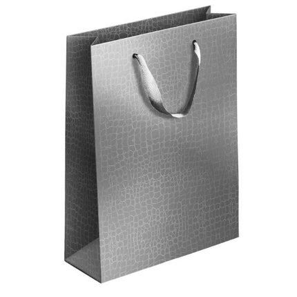 Gold/Silver Embossed Metallic Medium Gift Bag
