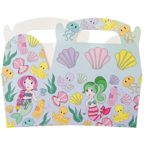 12 Mermaid Small Treat Boxes