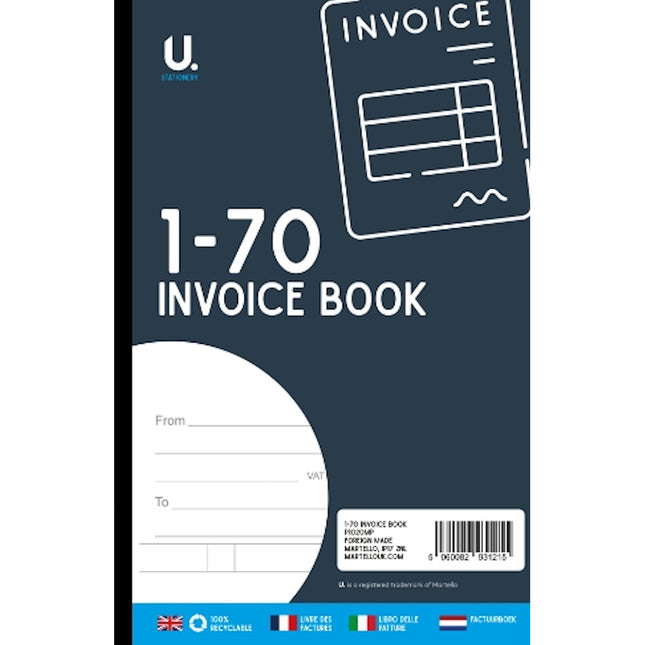 1-70 Invoice Book
