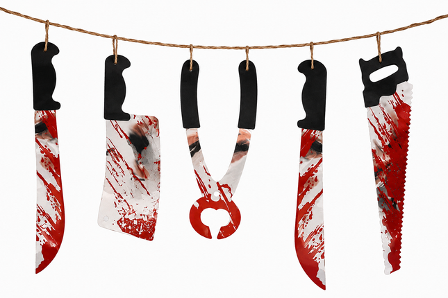 Halloween Torture Tool Garland
