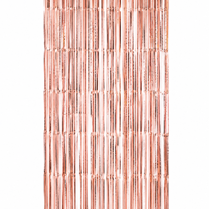 Rose Gold Foil Door Curtain