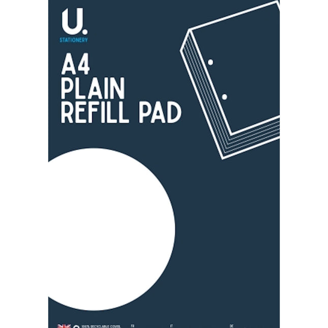 A4 Plain Refill Pad