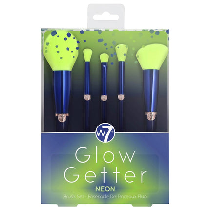 Glow Getter Neon Makeup Brush Set
