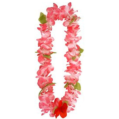 Hot Pink Hawaiian Flower Lei