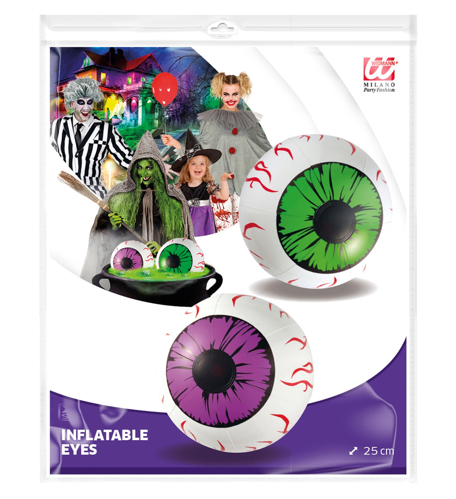Set of 2 Inflatable Eyes - 25cm