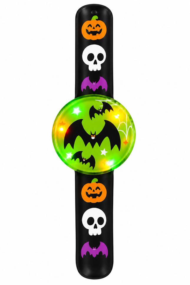 Halloween Flashing LED Snap Band