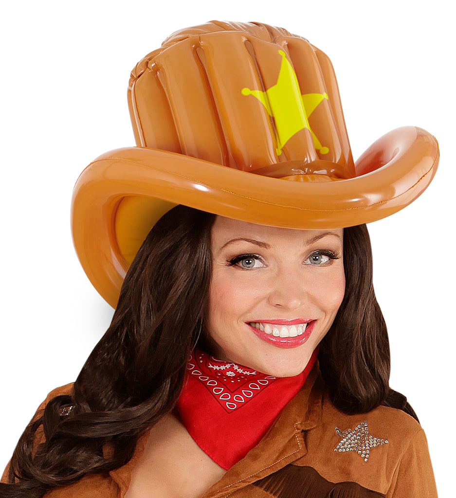 Inflatable Cowboy Hat