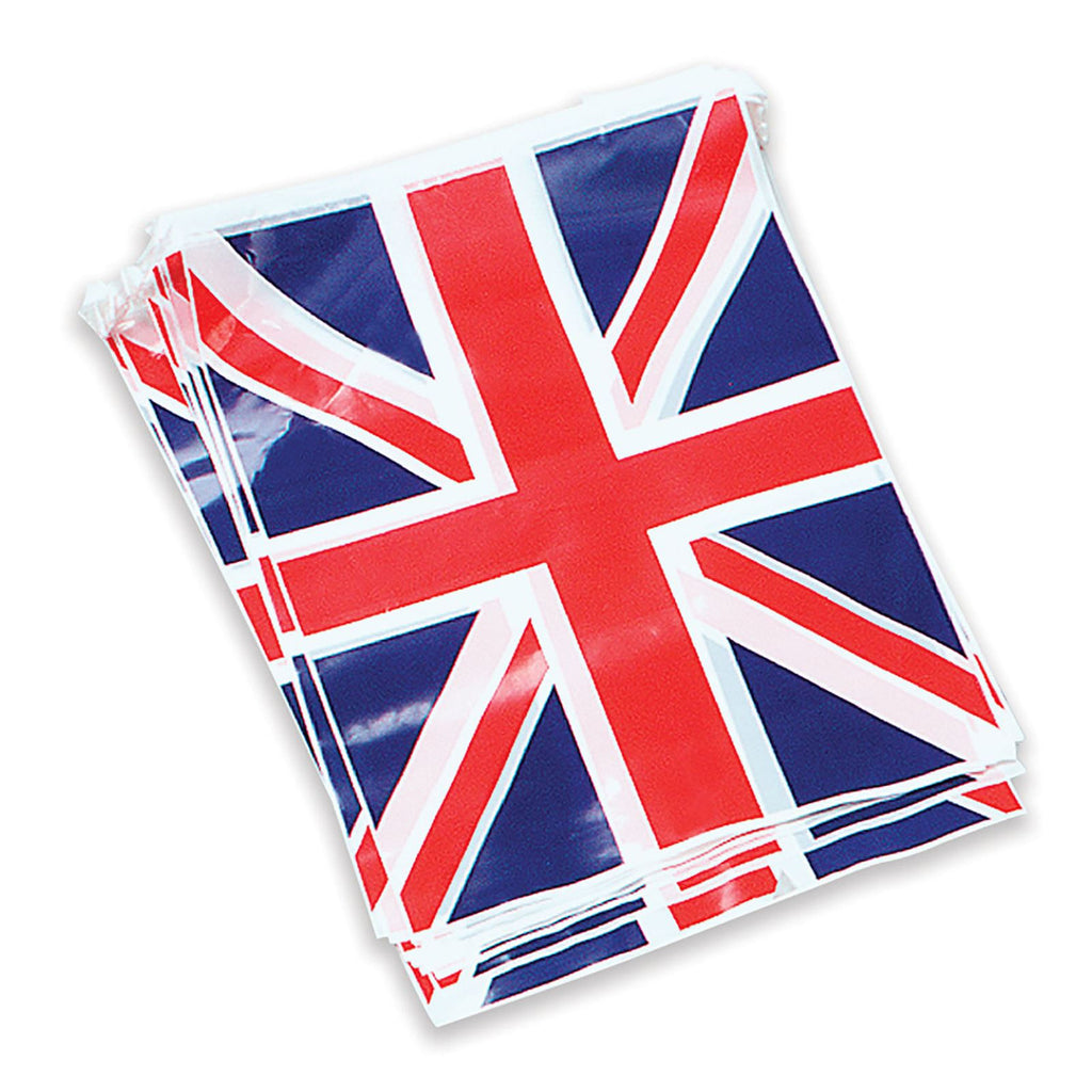 Union Jack Great Britain 7m Rectangular Bunting