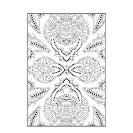 A4 Patterns/Floral Designs Colouring Book