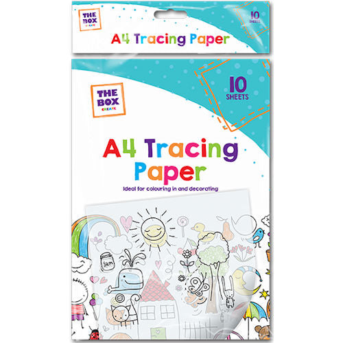 10 Tracing Paper A4 Sheets