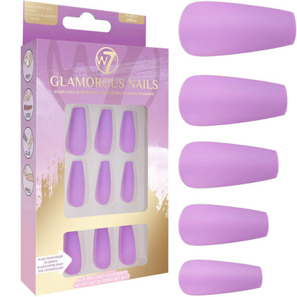 Glamorous Nails - Purple Spring