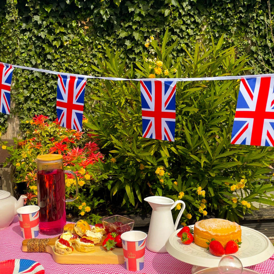 Union Jack 10m Polyester Flag Bunting