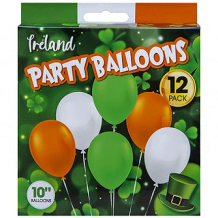 12 Ireland Latex Balloons