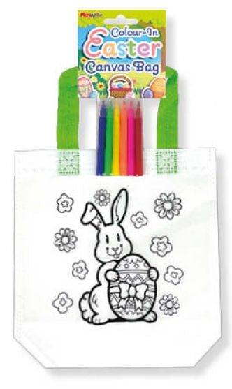 Colour In Easter Egg Hunt Bag