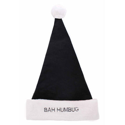 Christmas Bah Humbug Santa Hat