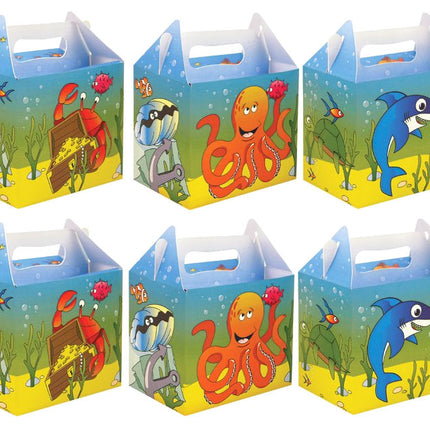 6 Sealife Party Boxes