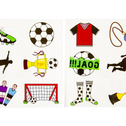 Football Tattoo Sheet
