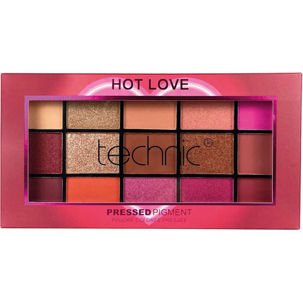 Pressed Pigment Eyeshadow Palette - Hot Love