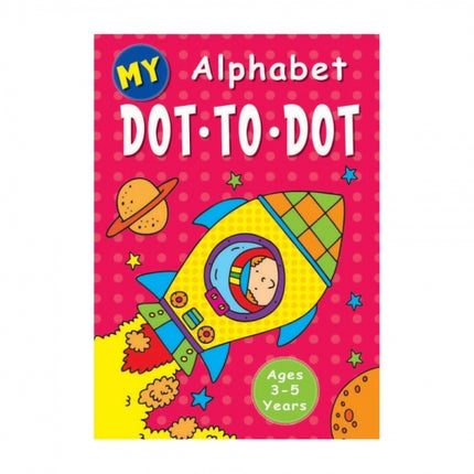A4 Alphabet ABC Dot-to-Dot Book